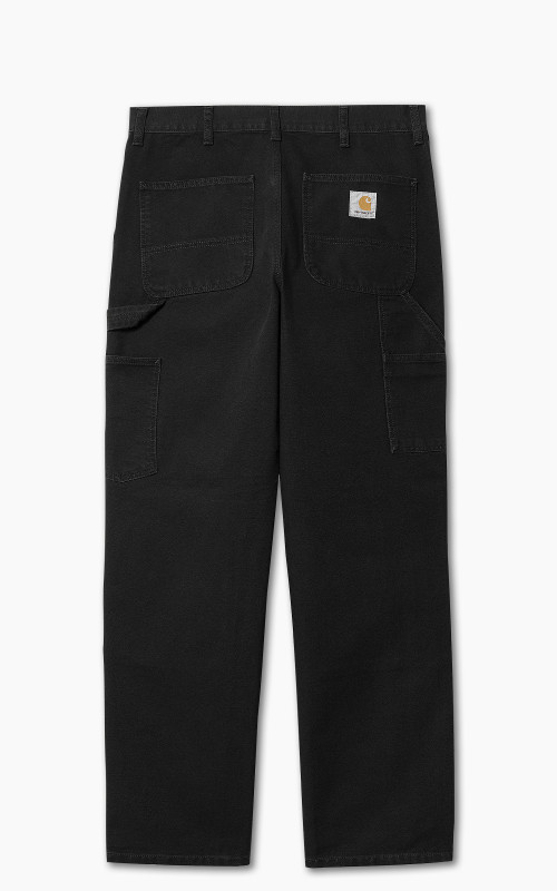 Carhartt WIP Double Knee Pant Dearborn Canvas Aged Black