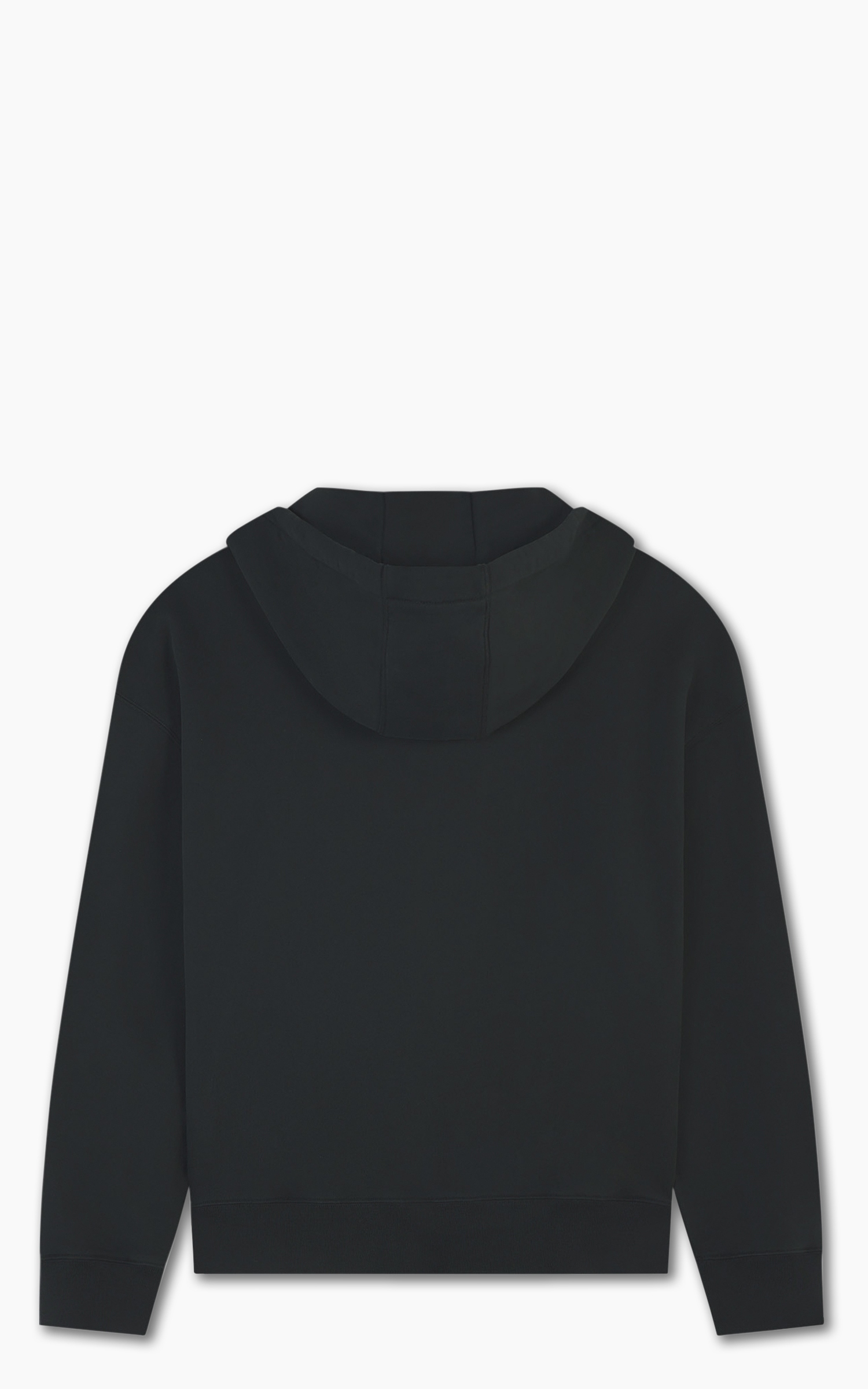 Maison Kitsuné Bold Fox Head Patch Oversize Hoodie Black | Cultizm