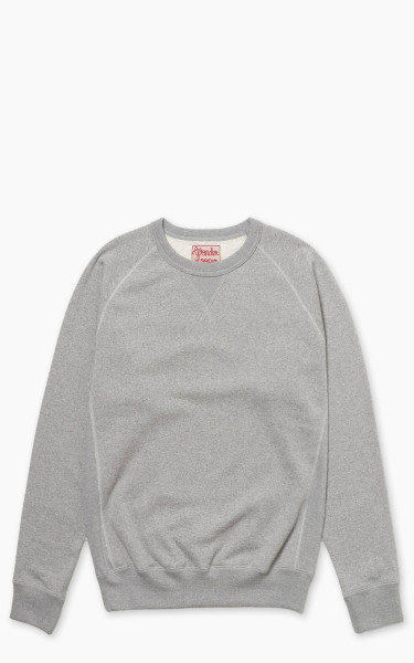 Wonder Looper Pullover Crewneck Super Looper French Terry Heather Grey