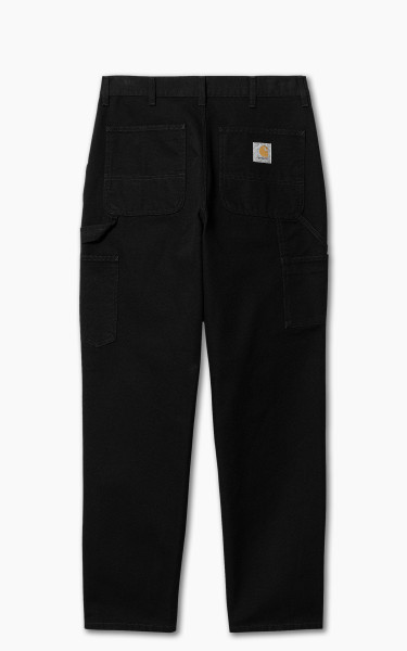 Carhartt WIP Single Knee Pant Dearborn Canvas Rinsed Black