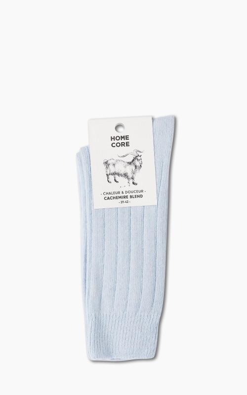 Homecore Cashmere Blend Socks Pastel Baby Blue