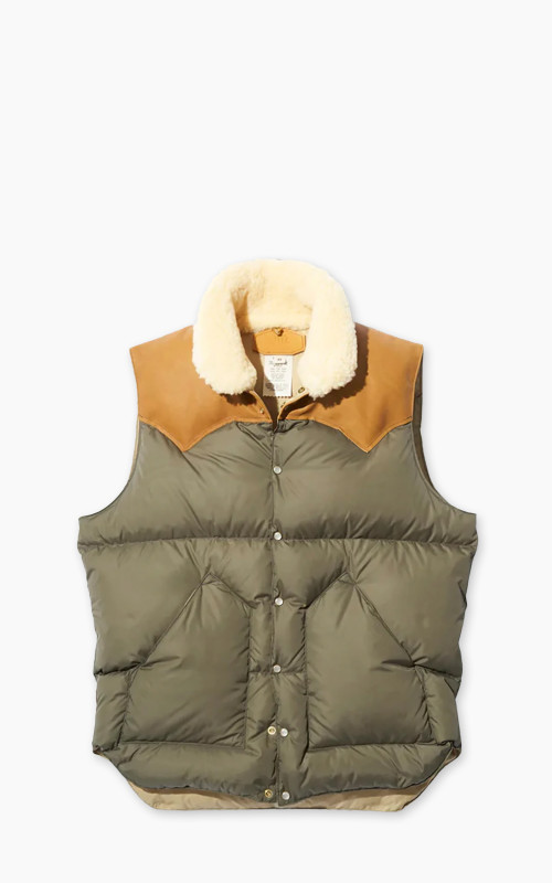 Rocky Mountain Featherbed Christy Down Vest Olive