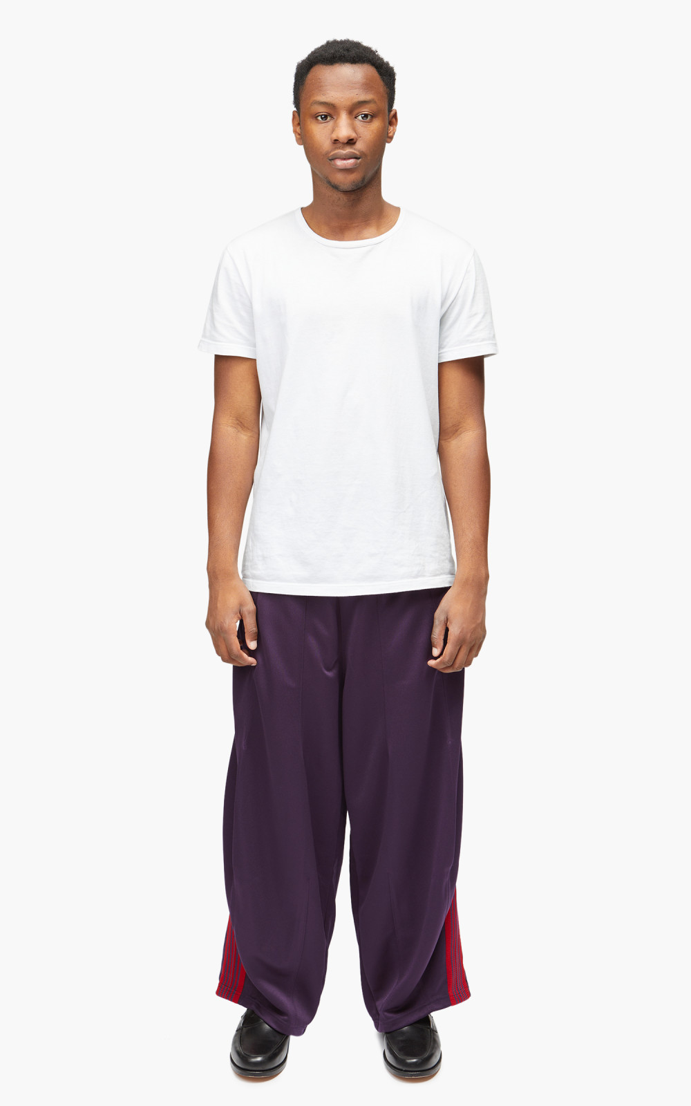 Needles H.D. Track Pant Poly Smooth Dark Purple | Cultizm