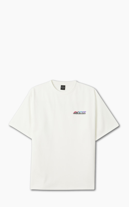 Manastash Re:Pet Tee Scheme Logo White