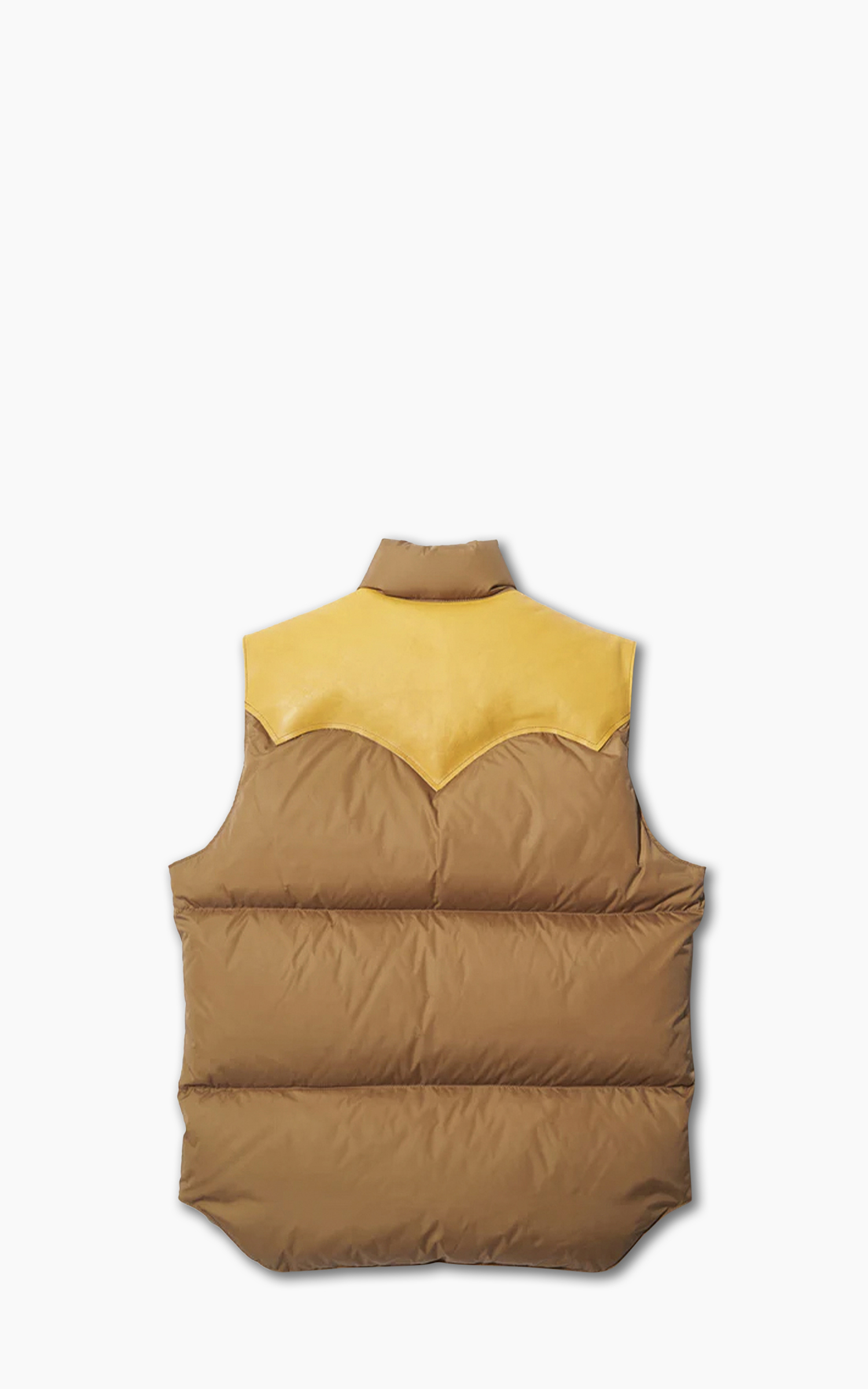 Rocky Mountain Featherbed Down Vest Light Brown | Cultizm