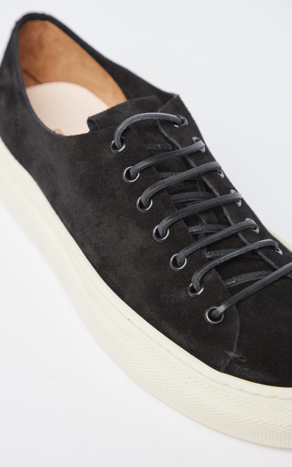 Buttero Tanino Sneakers Suede Black Cultizm