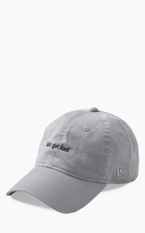 Kaptain Sunshine x New Era Let's Get Lost Cap Light Grey