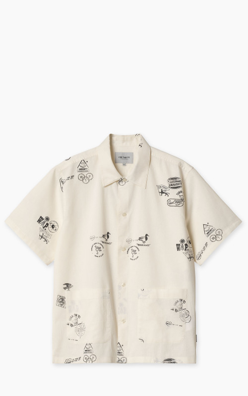 Carhartt WIP S/S Stamp Shirt Stamp Print/Wax