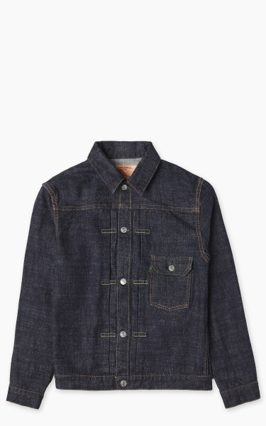 FOB Factory F2400 G-3 Type 1 Selvedge Denim Jacket Rinsed Indigo